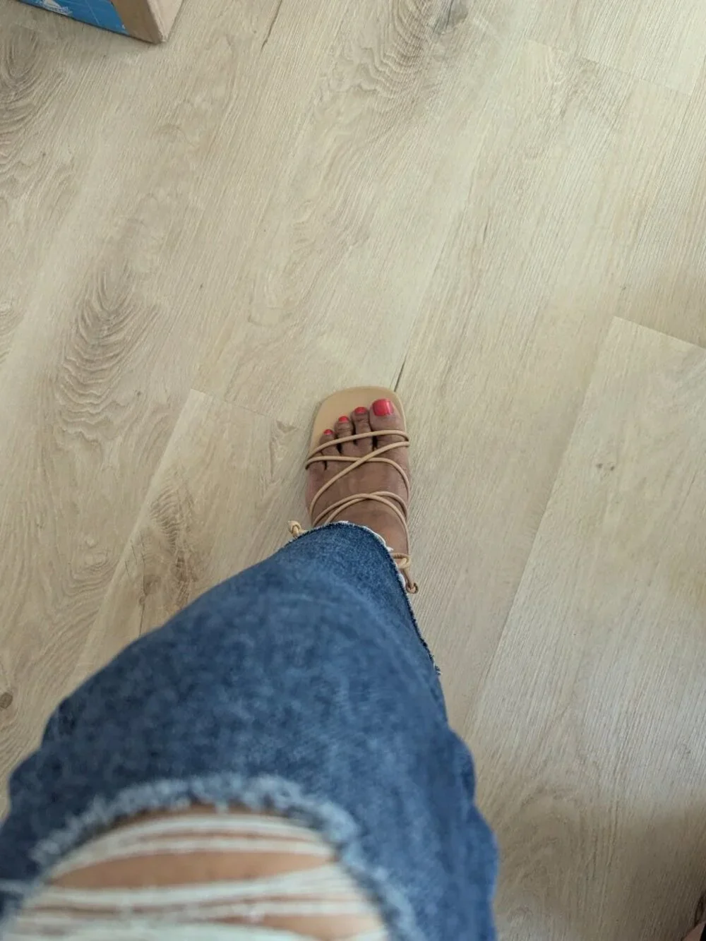 Zara Strappy Kitten Heels - Picture 9 of 15